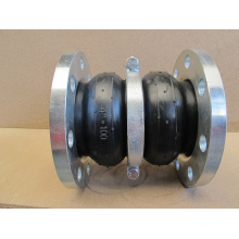 Double Sphere Flange Rubber Joint with Root Ring